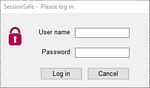 Login window